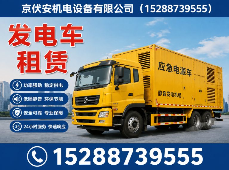 随州发电车出租展示图